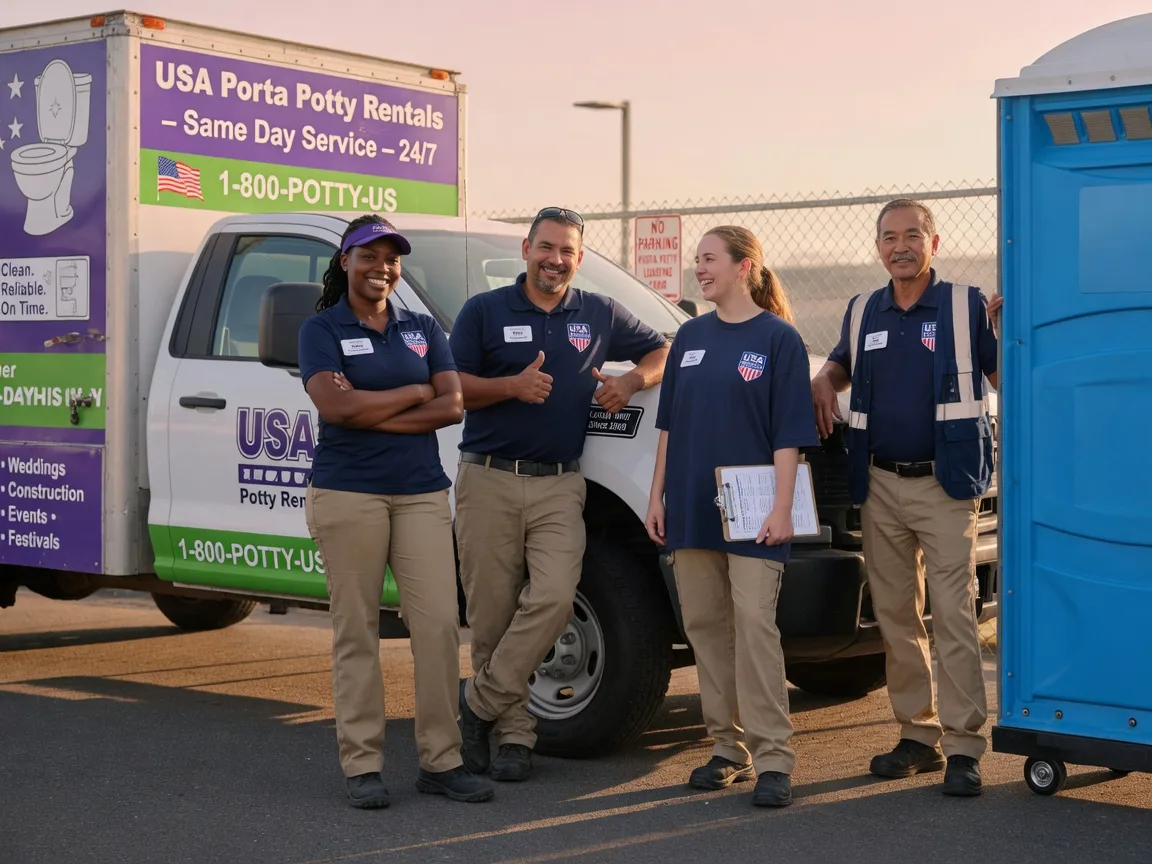 Porta Potty Rental company in Mindoro, WI